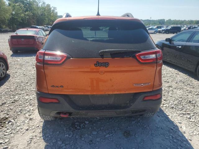 1C4PJMBB5FW527085 - 2015 JEEP CHEROKEE TRAILHAWK ORANGE photo 6