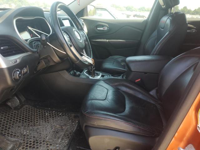 1C4PJMBB5FW527085 - 2015 JEEP CHEROKEE TRAILHAWK ORANGE photo 7