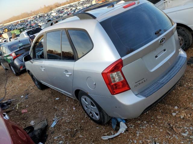 KNAFG528X97272983 - 2009 KIA RONDO BASE SILVER photo 2