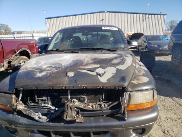 1B7GL12X12S553396 - 2002 DODGE DAKOTA BASE BLUE photo 5