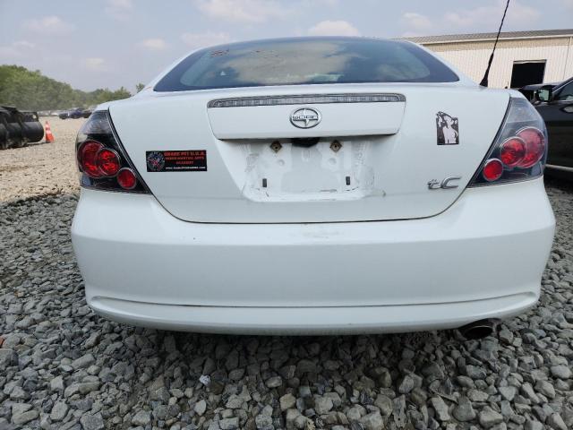 JTKDE3B78A0308963 - 2010 TOYOTA SCION TC WHITE photo 6