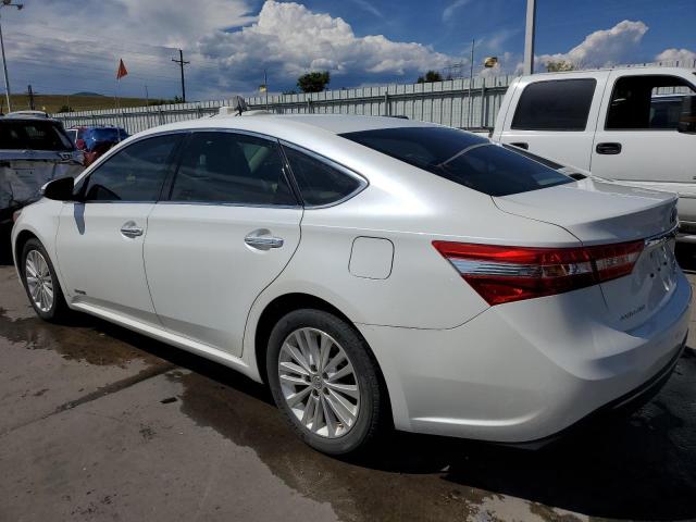 4T1BD1EB4EU030420 - 2014 TOYOTA AVALON HYBRID WHITE photo 2