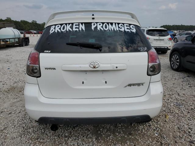 2T1KR32EX8C715233 - 2008 TOYOTA COROLLA MA XR WHITE photo 6