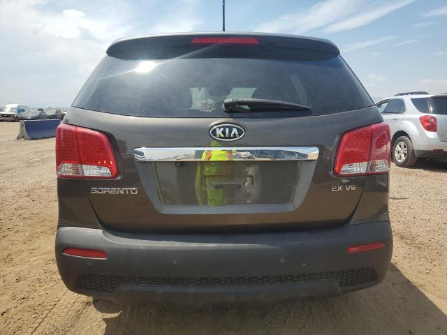 5XYKUDA24DG410949 - 2013 KIA SORENTO EX 棕色 照片 6