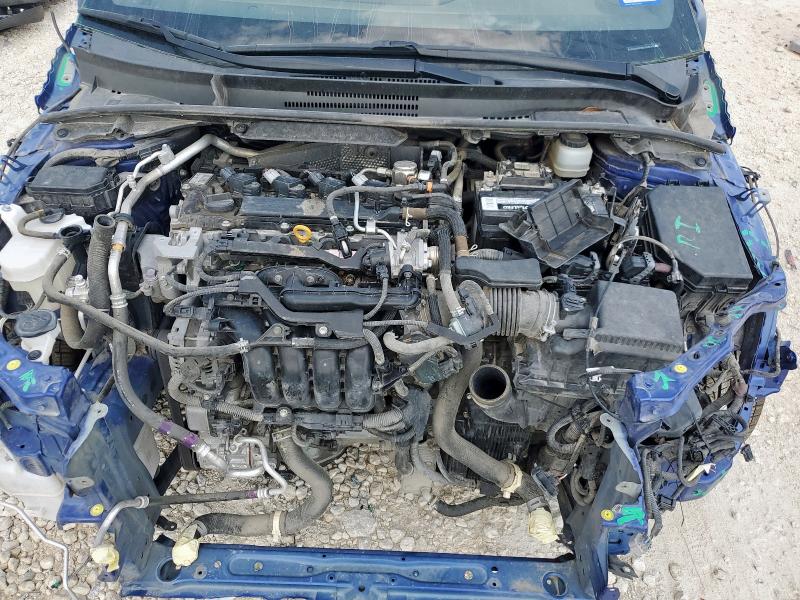 JTDS4MCE9MJ058541 - 2021 TOYOTA COROLLA SE 蓝色 照片 11