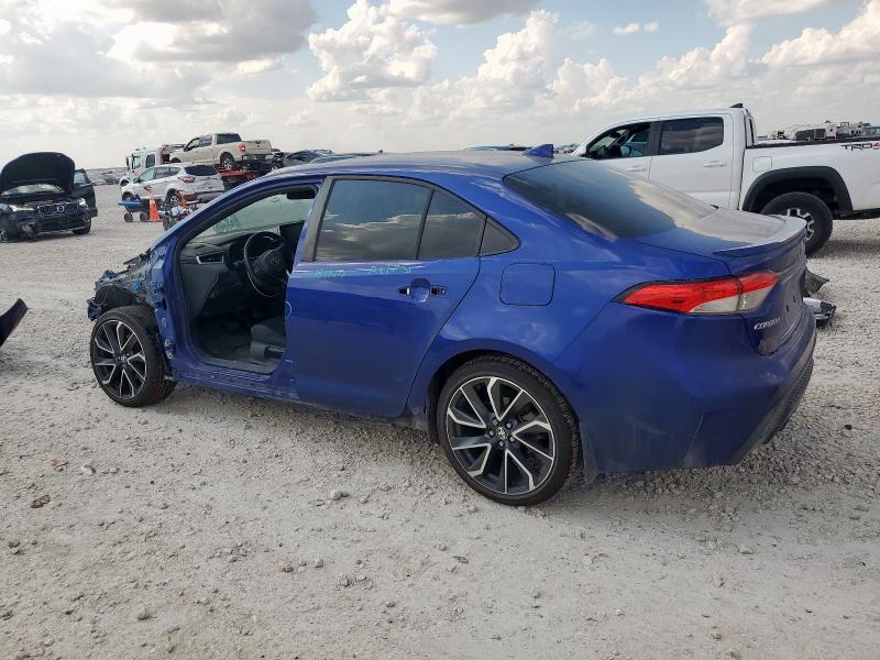 JTDS4MCE9MJ058541 - 2021 TOYOTA COROLLA SE 蓝色 照片 2