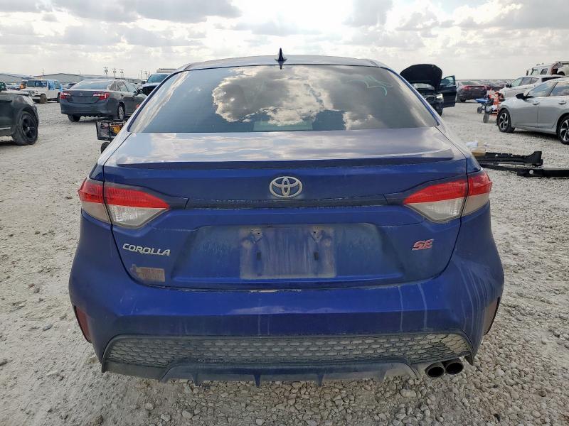 JTDS4MCE9MJ058541 - 2021 TOYOTA COROLLA SE 蓝色 照片 6