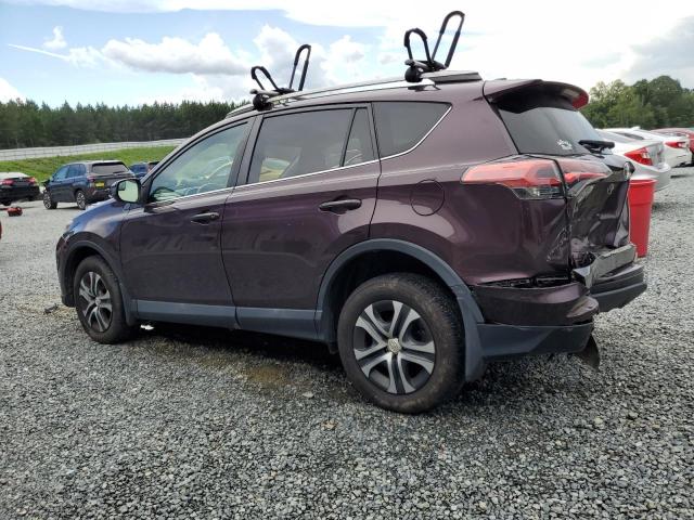 2T3BFREV0JW731265 - 2018 TOYOTA RAV4 LE 紫色 照片 2