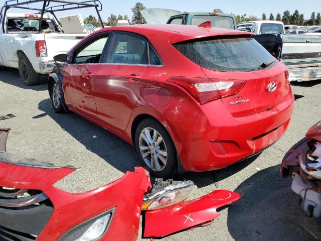 KMHD35LEXDU112182 - 2013 HYUNDAI ELANTRA GT RED photo 2