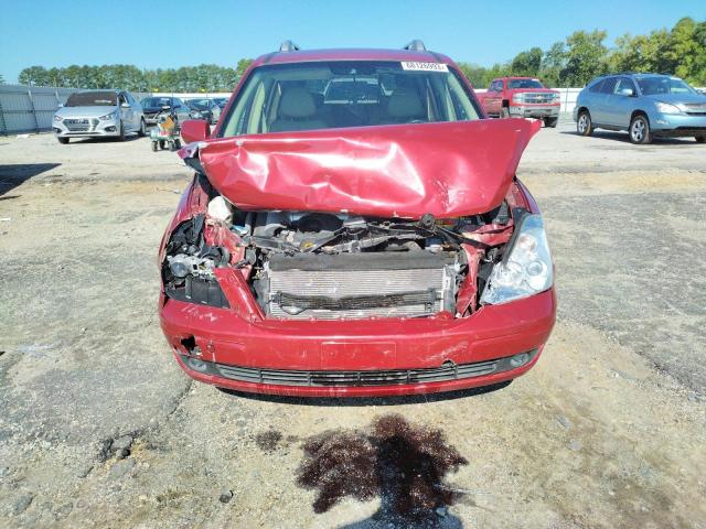 KNDMC233176015382 - 2007 HYUNDAI ENTOURAGE GLS RED photo 5