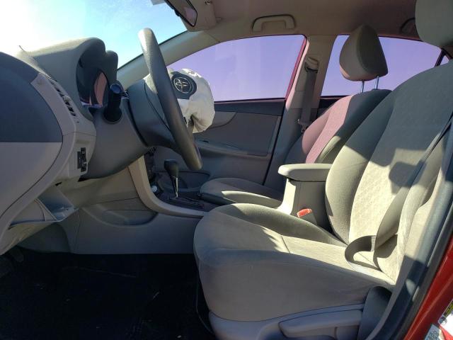 2T1BU4EE8AC379054 - 2010 TOYOTA COROLLA BASE Rouge photo 7