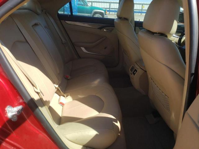 1G6DM5ED2B0114425 - 2011 CADILLAC CTS PERFORMANCE COLLECTION Червоний фото 10