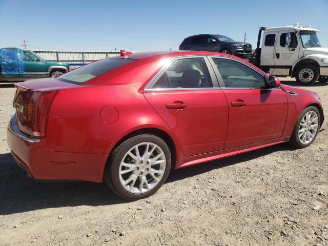 1G6DM5ED2B0114425 - 2011 CADILLAC CTS PERFORMANCE COLLECTION RED photo 3