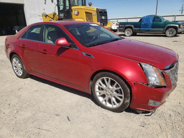 1G6DM5ED2B0114425 - 2011 CADILLAC CTS PERFORMANCE COLLECTION RED photo 4