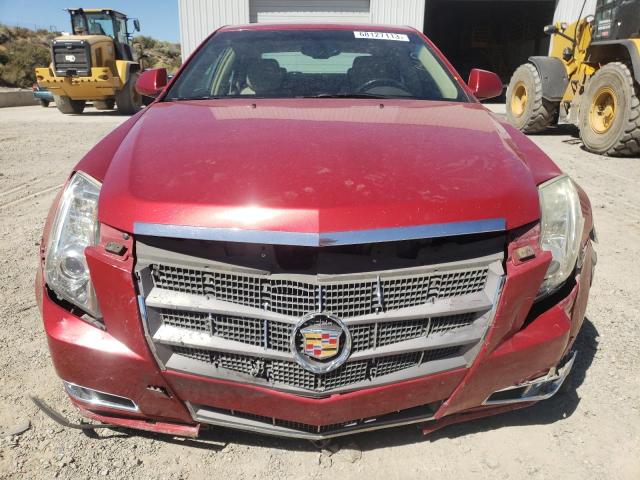 1G6DM5ED2B0114425 - 2011 CADILLAC CTS PERFORMANCE COLLECTION Червоний фото 5