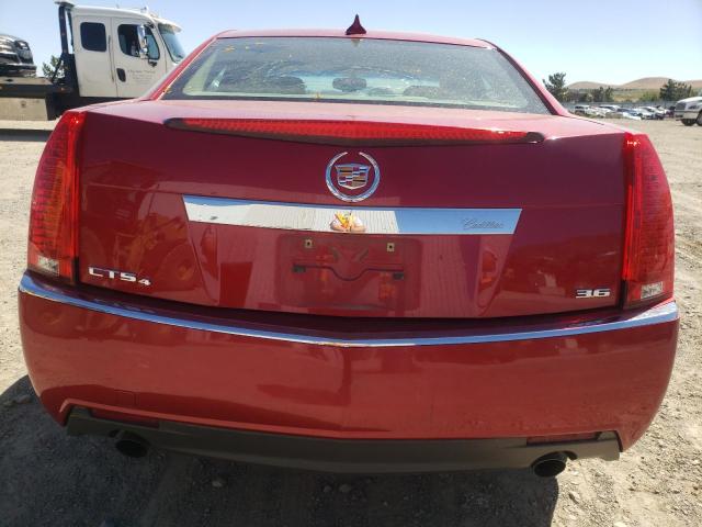 1G6DM5ED2B0114425 - 2011 CADILLAC CTS PERFORMANCE COLLECTION Червоний фото 6