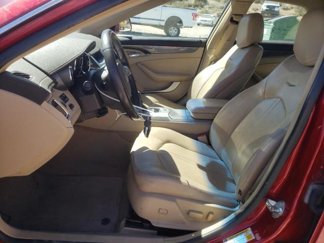 1G6DM5ED2B0114425 - 2011 CADILLAC CTS PERFORMANCE COLLECTION Червоний фото 7