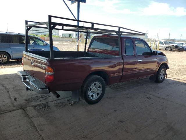5TEVL52N92Z005087 - 2002 TOYOTA TACOMA XTRACAB 红色 照片 3