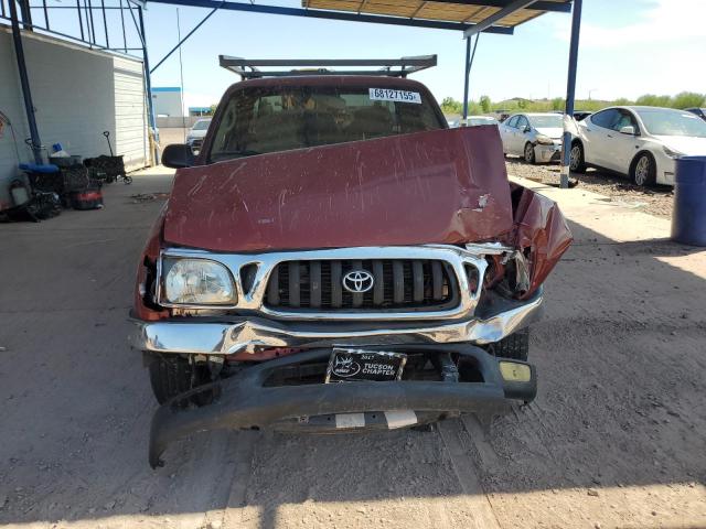 5TEVL52N92Z005087 - 2002 TOYOTA TACOMA XTRACAB 红色 照片 5