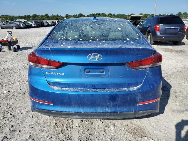 KMHD84LF4JU592347 - 2018 HYUNDAI ELANTRA SEL BLUE photo 6