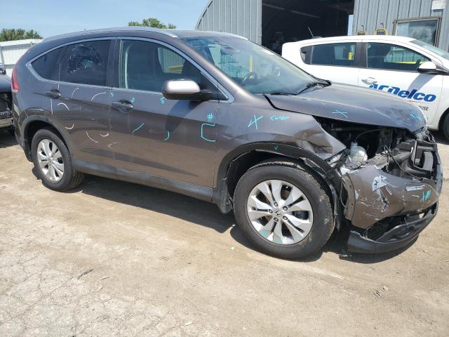 5J6RM3H78DL003547 - 2013 HONDA CR-V EXL GRAY photo 4