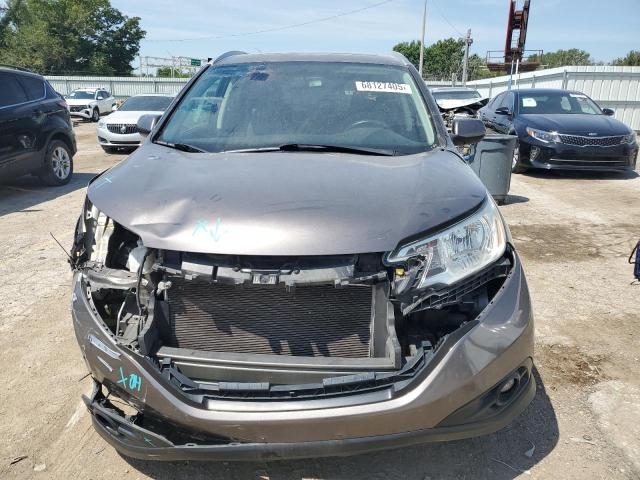5J6RM3H78DL003547 - 2013 HONDA CR-V EXL GRAY photo 5