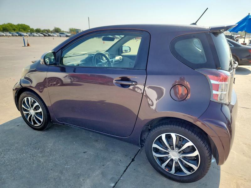 JTNJJXB09CJ017560 - 2012 TOYOTA SCION IQ BURGUNDY photo 2