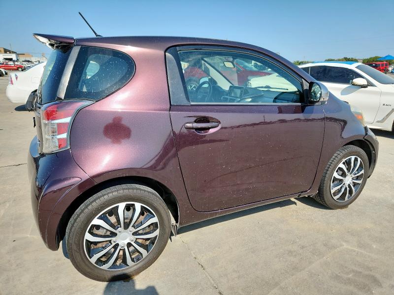 JTNJJXB09CJ017560 - 2012 TOYOTA SCION IQ BURGUNDY photo 3