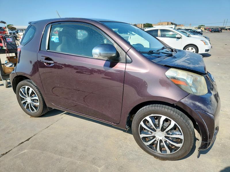 JTNJJXB09CJ017560 - 2012 TOYOTA SCION IQ BURGUNDY photo 4