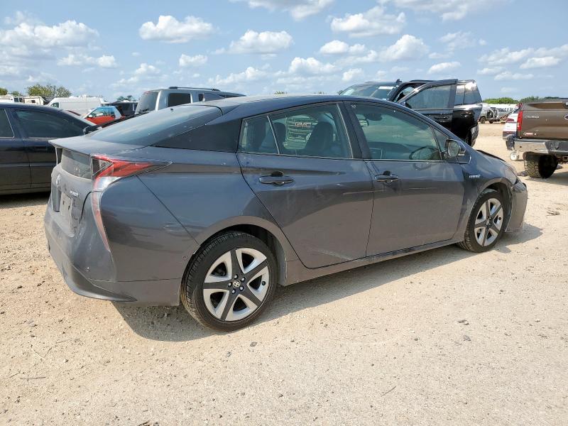 JTDKARFU1J3057215 - 2018 TOYOTA PRIUS GRAY photo 3