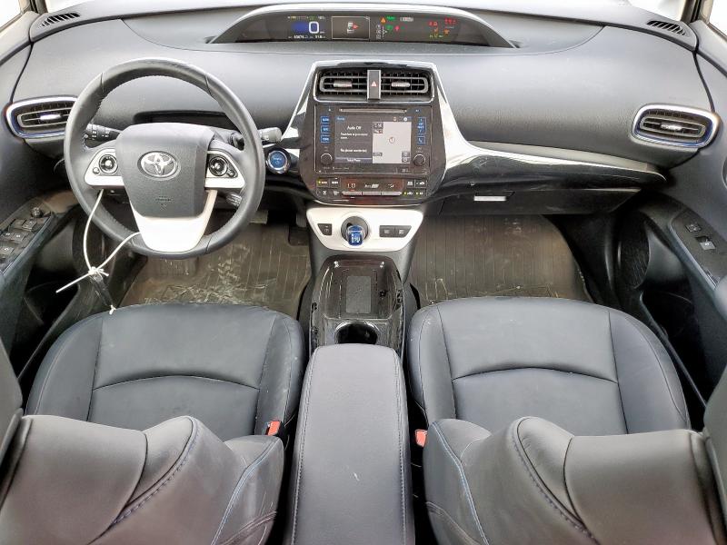 JTDKARFU1J3057215 - 2018 TOYOTA PRIUS GRAY photo 8