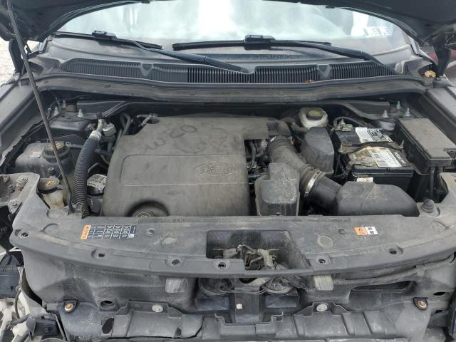 1FM5K8D89GGB83314 - 2016 FORD EXPLORER XLT GRAY photo 12