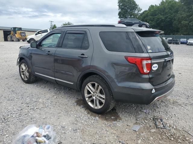 1FM5K8D89GGB83314 - 2016 FORD EXPLORER XLT GRAY photo 2