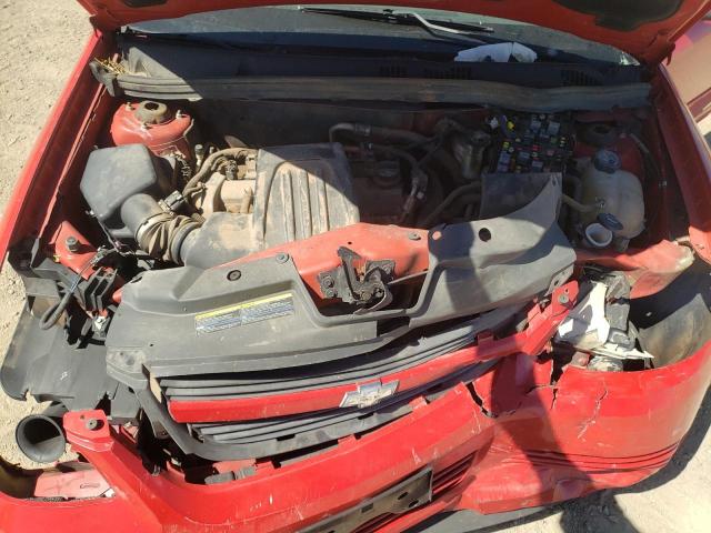 1G1AS58H997125548 - 2009 CHEVROLET COBALT LS RED photo 11