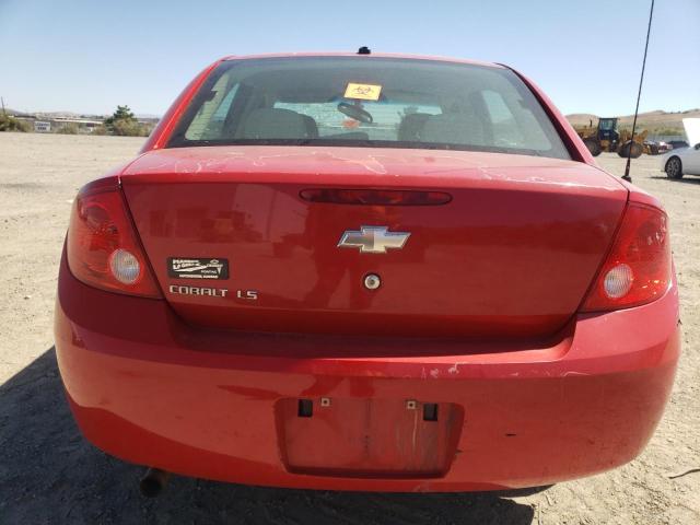 1G1AS58H997125548 - 2009 CHEVROLET COBALT LS RED photo 6