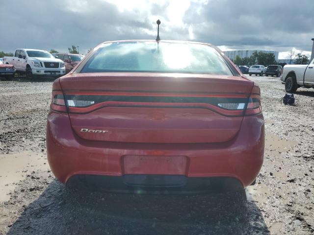 1C3CDFAAXDD266933 - 2013 DODGE DART SE RED photo 6