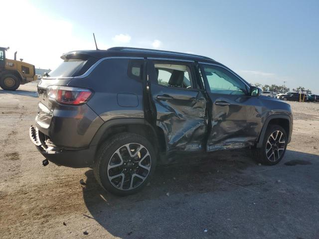 3C4NJDCB9JT470474 - 2018 JEEP COMPASS LIMITED Gris foto 3