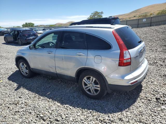 5J6RE4H74AL008050 - 2010 HONDA CR-V EXL SILVER photo 2