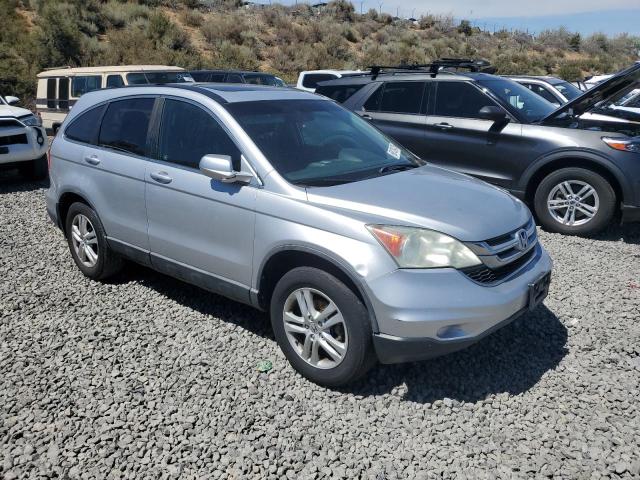 5J6RE4H74AL008050 - 2010 HONDA CR-V EXL SILVER photo 4