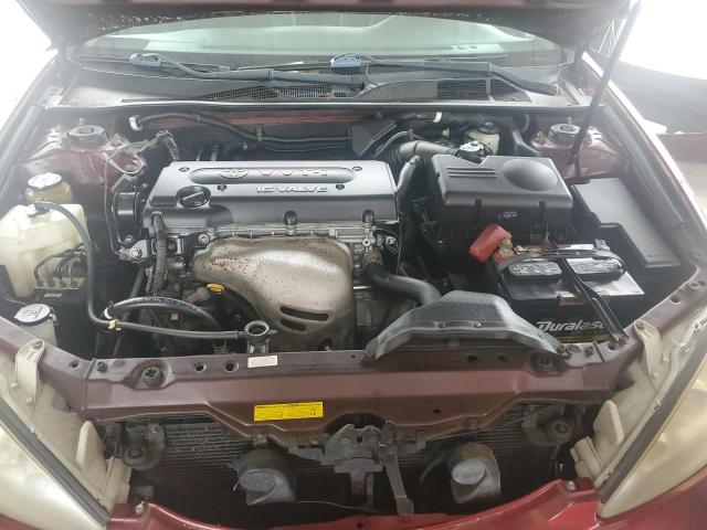 4T1BE30K05U024811 - 2005 TOYOTA CAMRY LE RED photo 11