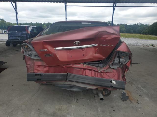 4T1BE30K05U024811 - 2005 TOYOTA CAMRY LE RED photo 6