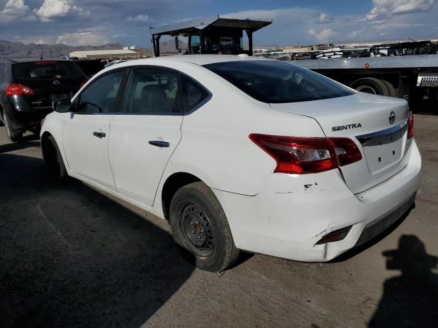 3N1AB7AP9HY398638 - 2017 NISSAN SENTRA S WHITE photo 2