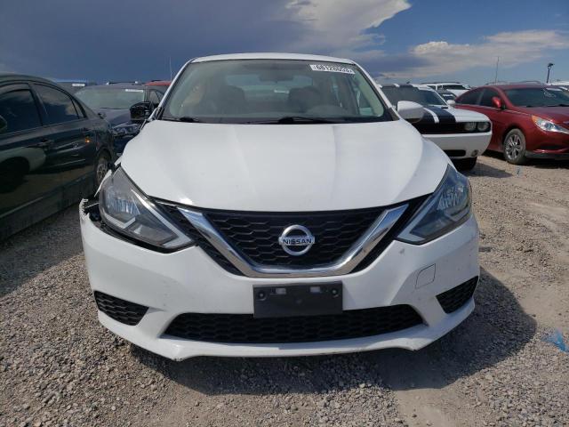 3N1AB7AP9HY398638 - 2017 NISSAN SENTRA S WHITE photo 5