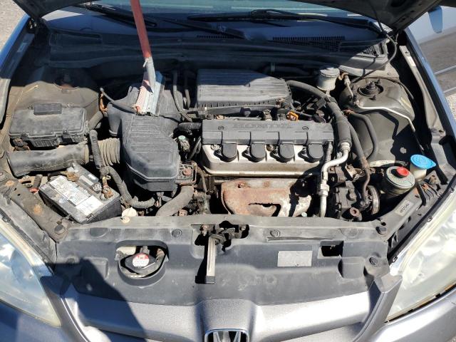 2HGES16395H047197 - 2005 HONDA CIVIC DX VP GRAY photo 11