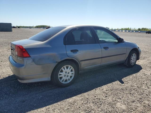 2HGES16395H047197 - 2005 HONDA CIVIC DX VP GRAY photo 3