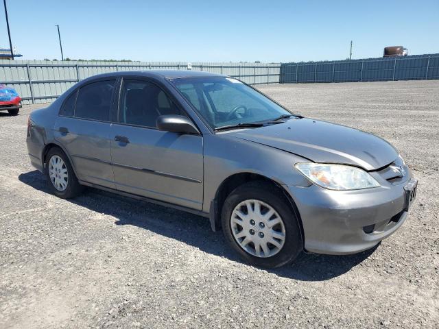 2HGES16395H047197 - 2005 HONDA CIVIC DX VP GRAY photo 4