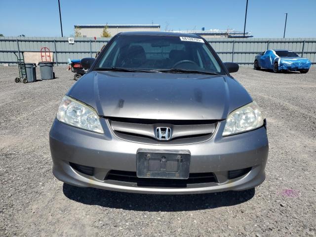 2HGES16395H047197 - 2005 HONDA CIVIC DX VP GRAY photo 5