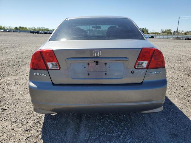 2HGES16395H047197 - 2005 HONDA CIVIC DX VP GRAY photo 6
