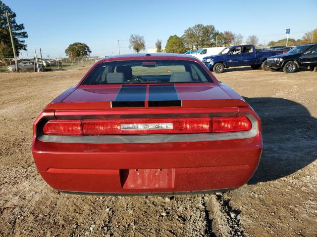 2B3CJ4DV1AH139320 - 2010 DODGE CHALLENGER SE RED photo 6