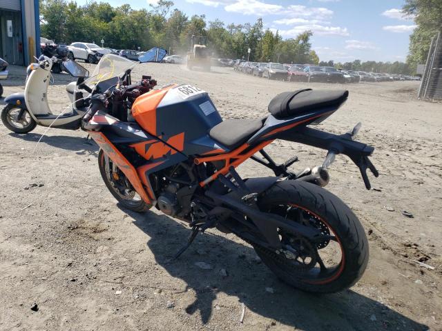 MD2JYJ408NC214232 - 2022 KTM 390 RC ORANGE photo 3